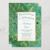 Einladung zur Abstrakten Pensionierung von Green A (Vorne/Hinten)