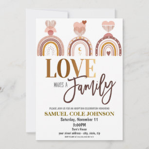 Einladung zur Adoptionsfeier