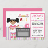 Einladung zur Afroamerikaner Geburtstagspartei (Vorne/Hinten)