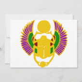 Einladung zur ägyptischen Geburtstagspartei - einf (Rückseite)