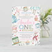 Einladung zur Alice im Wunderland, Einladung (Stehend Vorderseite)