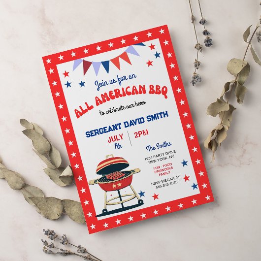Einladung zur amerikanischen Grillparty