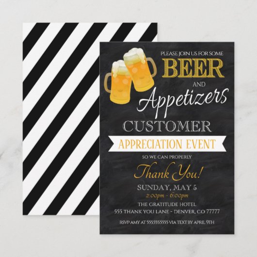 Einladung zur Anerkennung (Vorne/Hinten)