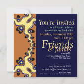 Einladung zur Ansammlung eines Stammes Abschluss (Rückseite)