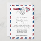 Einladung zur antiken Luftpost (Vorderseite)