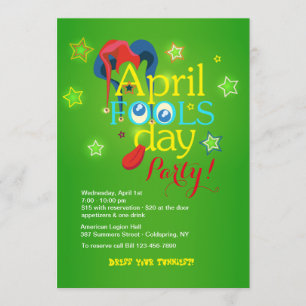 Einladung zur Aprilscherz-Party