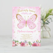 Einladung zur Aquarellblume (Stehend Vorderseite)