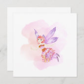 Einladung zur Aquarellmühle (Vorne/Hinten)