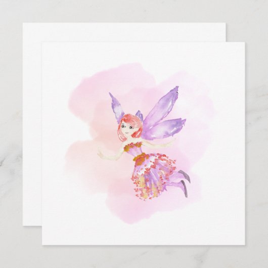 Einladung zur Aquarellmühle (Vorne/Hinten)