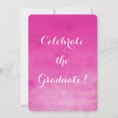 Einladung zur Aquarellschule Fuchsia (Rückseite)