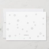 Einladung zur Arktis-Blast Geburtstagspartei (Rückseite)