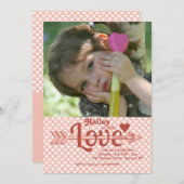 Einladung zur Arrow-Foto-Liebe (Vorne/Hinten)