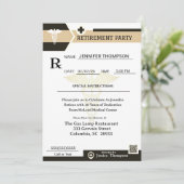 Einladung zur ärztlichen Verschreibung (Stehend Vorderseite)