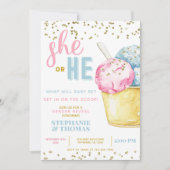 Einladung zur Aufdeckung des Eis (Vorderseite)