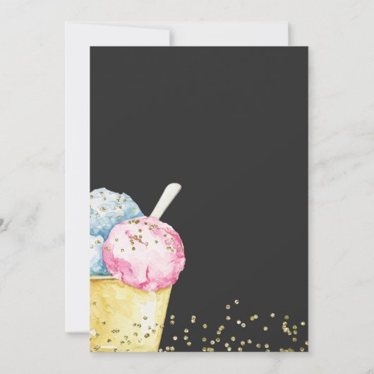 Einladung zur Aufdeckung des Eis (Rückseite)