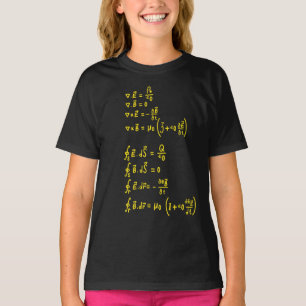 Einladung zur Aufkleber-Formel für Physik T-Shirt