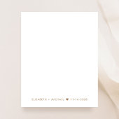 Einladung zur Aufnahme von Gold Script-Hochzeiten