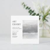 Einladung zur Ausstellung Square Art (Stehend Vorderseite)