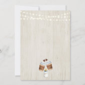 Einladung zur Baby Brewing Coffee or Tea Baby Dusc (Rückseite)