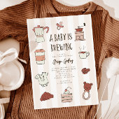 Einladung zur Baby Brewing Gender Neutral Baby Sho