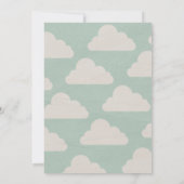 Einladung zur Baby-Dusche (Rückseite)