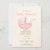 Einladung zur Baby-Dusche (Vorderseite)