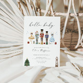 Einladung zur Baby-Dusche Classic Nutcracker im De