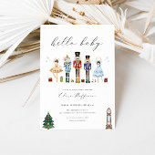 Einladung zur Baby-Dusche Classic Nutcracker im De