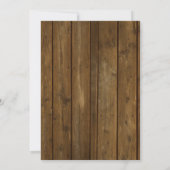 Einladung zur Baby-Dusche für Feuerwehrfahrzeuge.  (Rückseite)