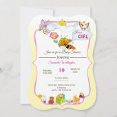 Einladung zur Babydusche (Vorderseite)