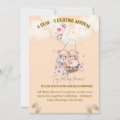 Einladung zur Babydusche (Vorderseite)