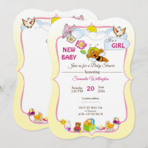 Einladung zur Babyparty