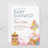 Einladung zur Babyparty (Vorderseite)
