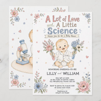 Einladung zur Babyparty für die IVF-Wissenschaftsr
