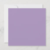 Einladung zur Bat Mitzvah Moderne Monogramm (Rückseite)