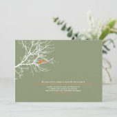 Einladung zur Baumhochzeit (Stehend Vorderseite)