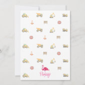 Einladung zur Baustellenparty: Verkehr stoppen (Rückseite)