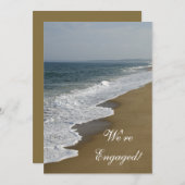 Einladung zur Beach-Hochzeit (Vorne/Hinten)