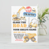 Einladung zur Bearbeitung, LKW-Einladung (Stehend Vorderseite)