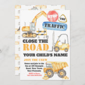 Einladung zur Bearbeitung, LKW-Einladung (Vorne/Hinten)