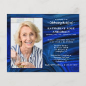 Einladung zur Beerdigung des Blue-Marble-Gedächtni (Vorderseite)