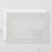 Einladung zur Beerdigung von Gedächtniskoppler 2 (Rückseite)