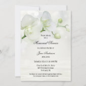 Einladung zur Beerdigung von Orchid (Vorderseite)