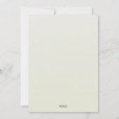 Einladung zur Beerdigung von Orchid (Rückseite)