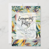 Einladung zur Begegnung mit tropischen Palmen (Vorderseite)