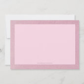 Einladung zur Begehung von Brustkrebs (Rückseite)