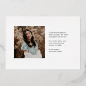 Einladung zur Bekanntgabe des Jahres-Abschlusses (Rückseite)