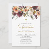 Einladung zur Bekräftigung der Burgunder Flora (Vorderseite)