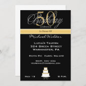 Einladung zur beliebtesten 50. Geburtstagspartei (Vorne/Hinten)