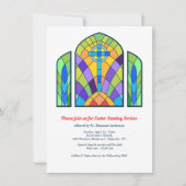 Einladung zur Besichtigung der Glaskirche (Vorderseite)